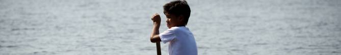 Pirogue sur l'Amazone