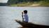 Pirogue sur l'Amazone
